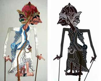 Wayang Kulit puppets
